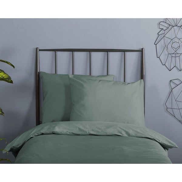 Kokvilnas bērnu gultas veļa vienvietīgai gultai 100x135 cm – Good Morning-image-2