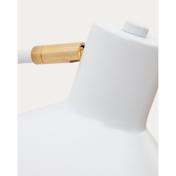 Balta sienas lampa Aria – Kave Home-image-1