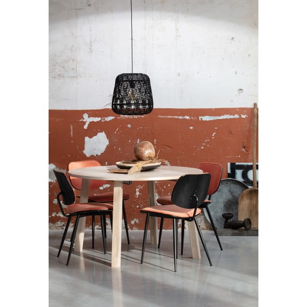 Izvelkams ēdamgalds WOOOD Lange, ⌀ 120 cm-image-1