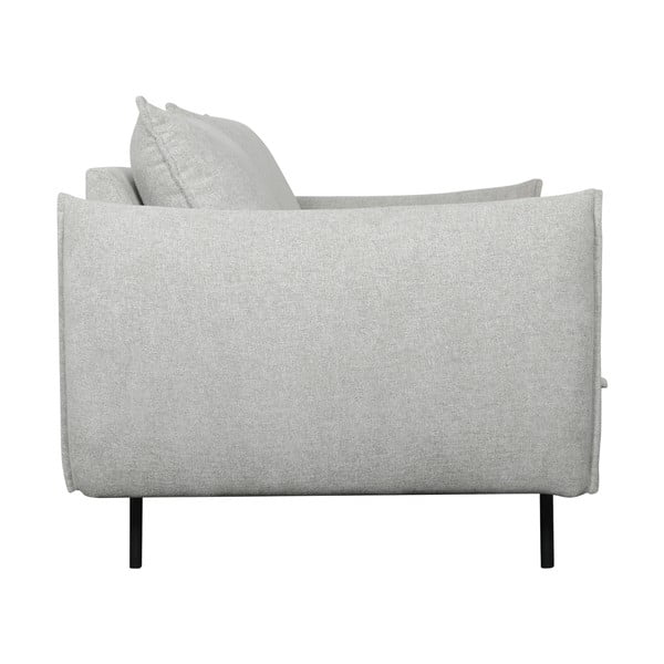 Gaiši pelēks atpūtas krēsls Milano – Furnhouse-image-3