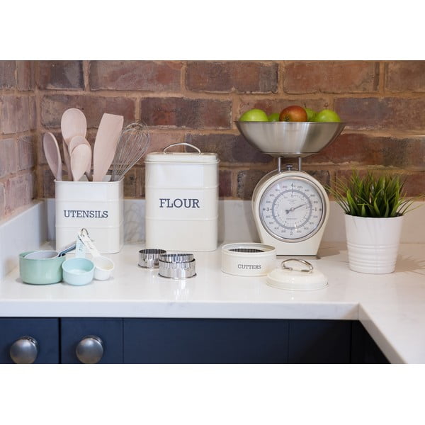 Tērauda pārtikas uzglabāšanas konteiners miltiem Living Nostalgia – Kitchen Craft-image-2