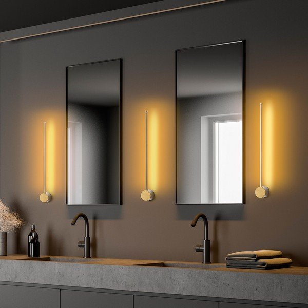 Zelta krāsas LED sienas lampa Sword – Opviq lights-image-4
