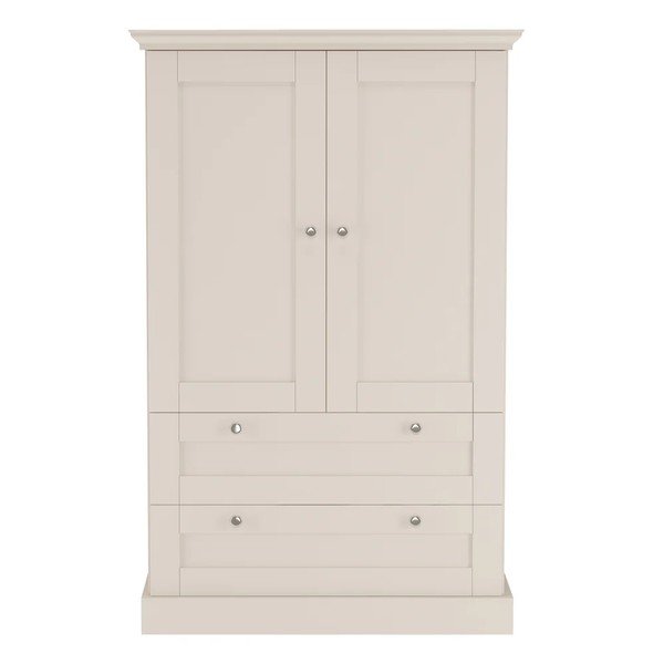 Bēšs matēts skapītis 83x130x35 cm Binz – Støraa