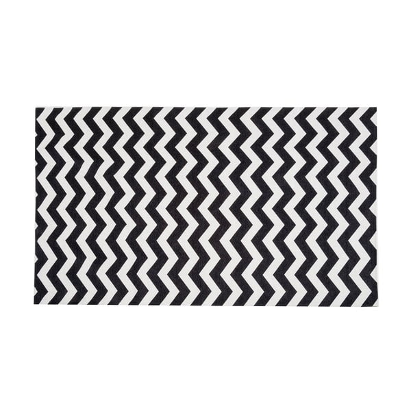 Melnbalts paklājs Floorita Optical, 60 x 150 cm-image-2