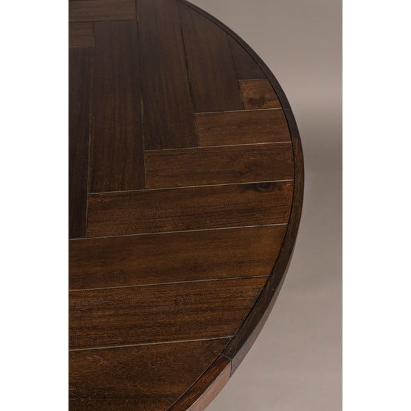 Apaļš ēdamgalds ar akācijas koka imitāciju ø 120 cm Class – Dutchbone-image-1