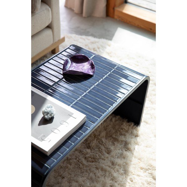 Zils keramikas žurnālgaldiņš 47x80 cm Tiles – Zuiver-image-3