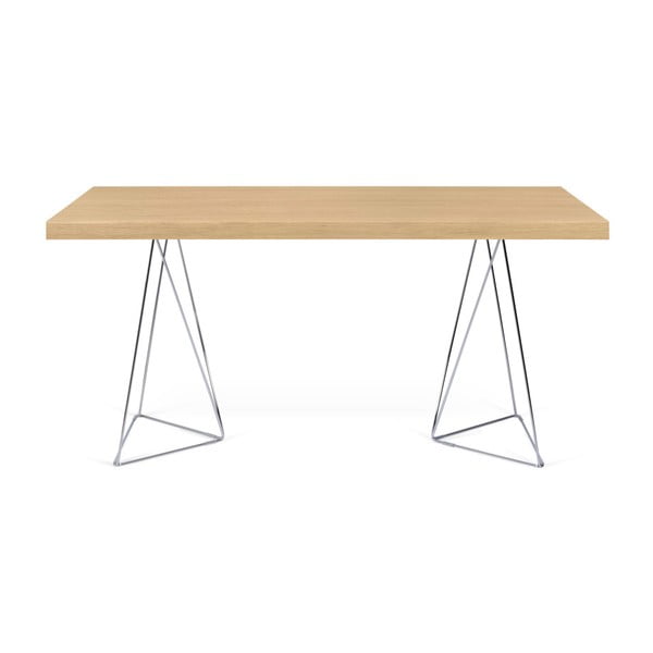 TemaHome Multi gaiši brūns galds, garums 160 cm
