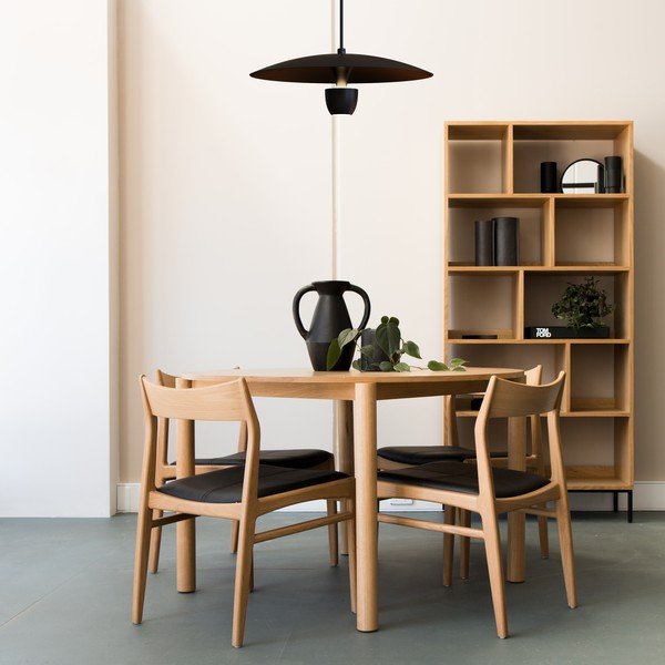 Melna piekaramā lampa SULION Poppins, augstums 150 cm-image-1