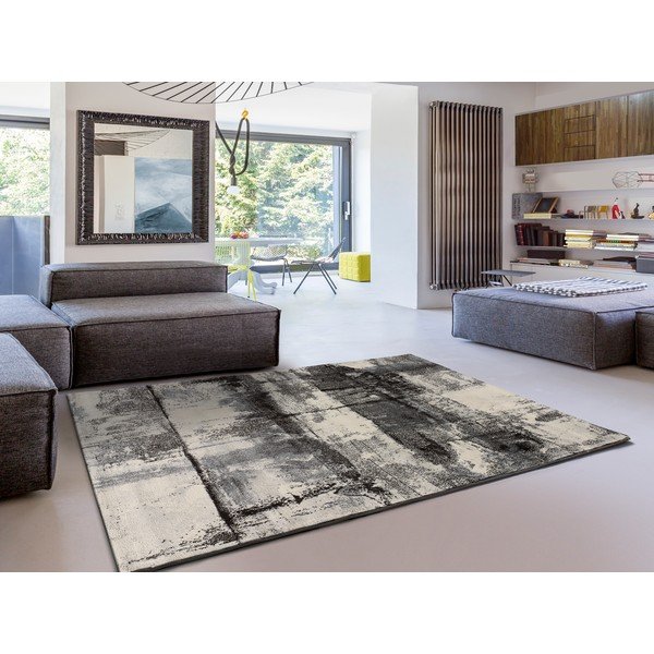 Pelēks paklājs 133x190 cm Edel – Universal-image-1