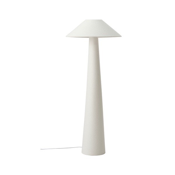 Balta tekstila stāvlampa (augstums 123 cm) Mila – Ellos Home