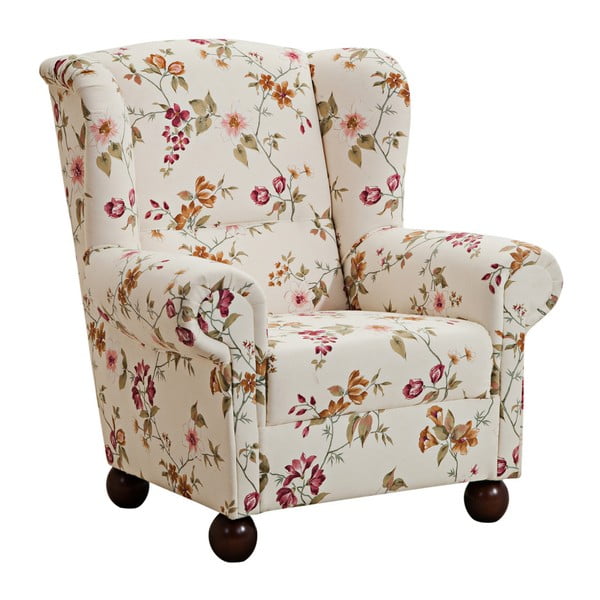 Krēmkrāsas ziedu krēsls Max Winzer Monarch