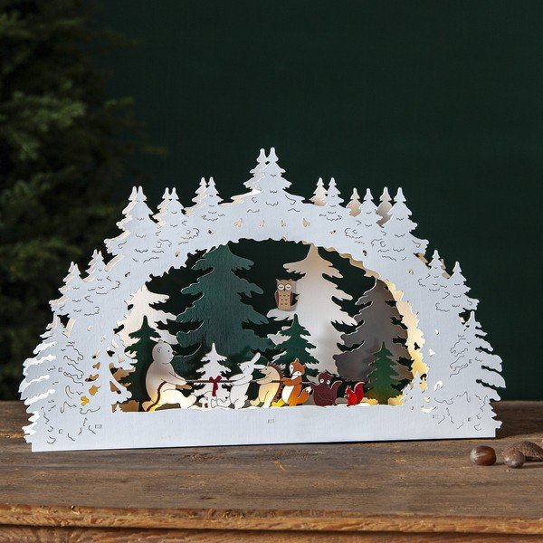 Ziemassvētku gaismas dekors Forest Friends – Star Trading-image-1