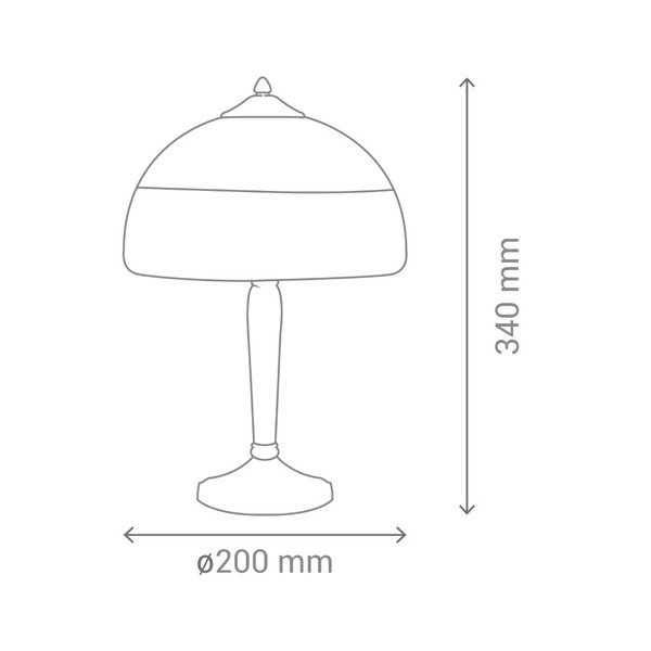Galda lampa SULION Vidriera-image-3