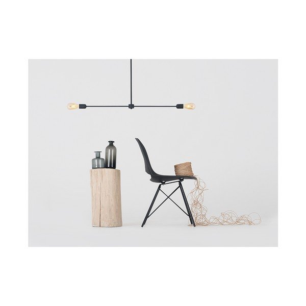 Melna piekaramā lampa Custom Form Triso-image-4