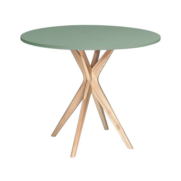 Apaļš izvelkams ēdamgalds 45x90 cm Jubi – Ragaba-image-3