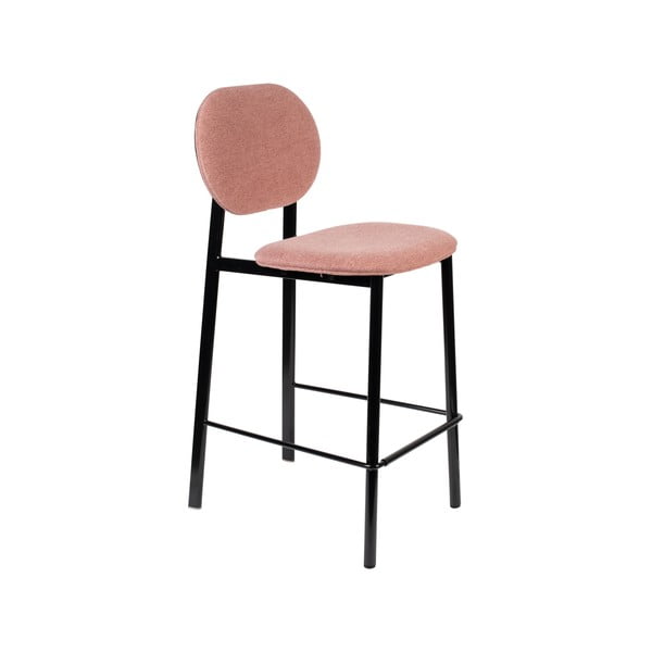 Gaiši rozā bāra krēsls 94 cm Spike – Zuiver