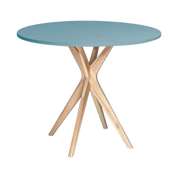 Apaļš izvelkams ēdamgalds 45x90 cm Jubi – Ragaba-image-2