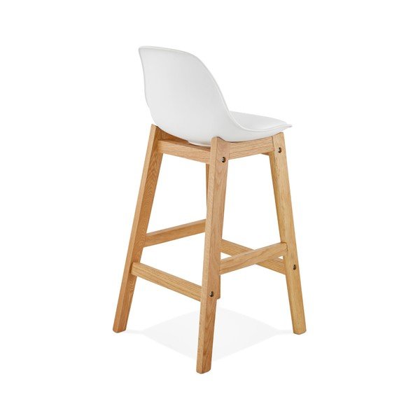 Balts bāra krēsls Kokoon Elody, augstums 86,5 cm-image-2