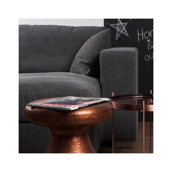 Izvelkamais taburete/noliekamais galds vara krāsā Zuiver Antique-image-1