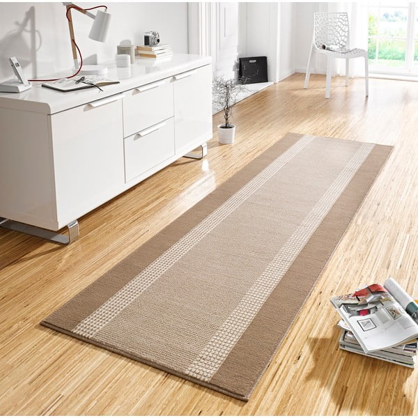 Bēši brūns paklājs Hanse Home Basic, 80 x 200 cm-image-1