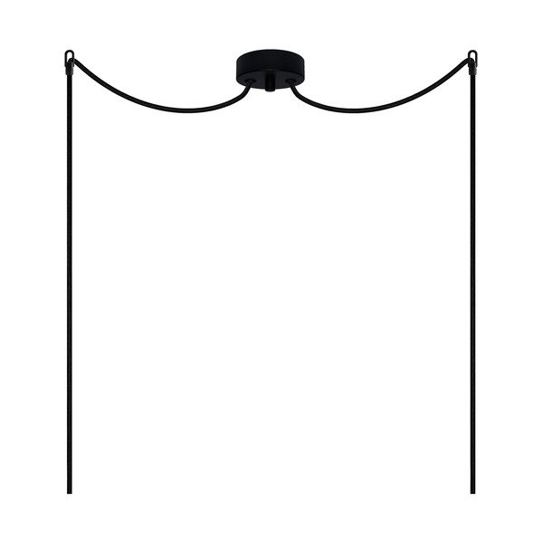 Dubultā piekaramā lampa no dabīgā ķiršu koka finiera Sotto Luce Tsuri, ⌀ 90 cm-image-2