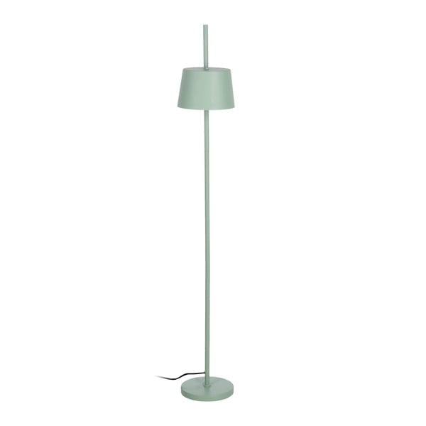 Piparmētru zaļa stāvlampa ar metāla abažūru (augstums 150 cm) – Ixia