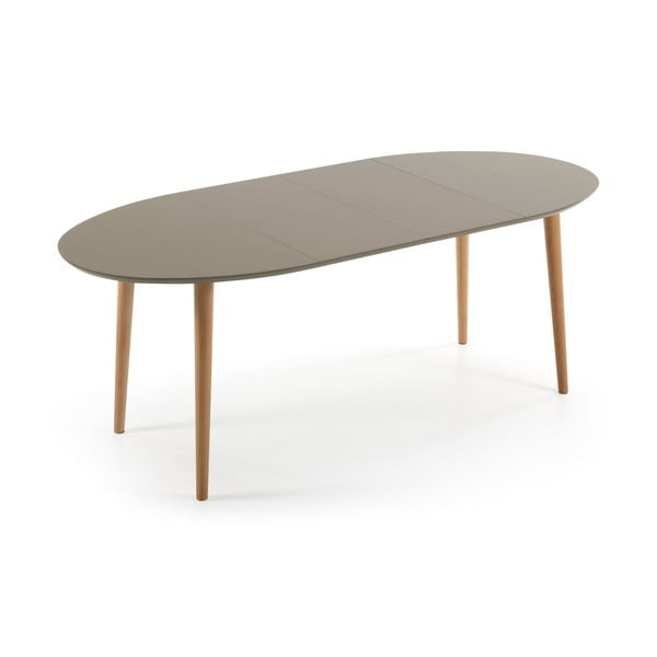 Izvelkams ēdamgalds no dižskābarža koka Kave Home Oakland, 120 x 90 cm-image-4