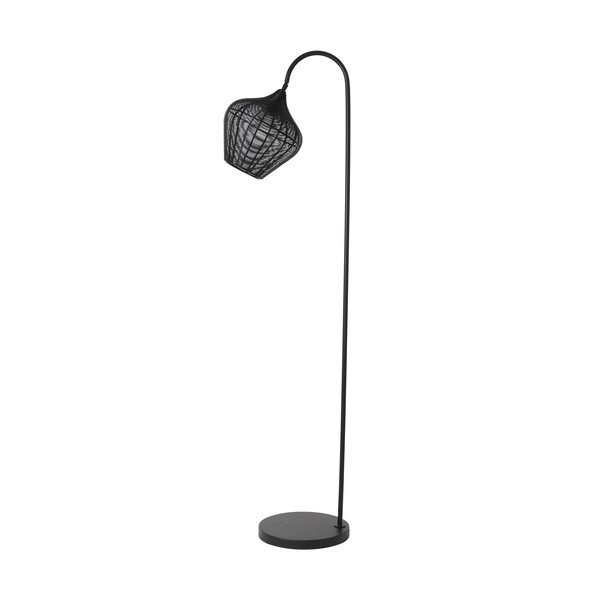 Melna stāvlampa (augstums 160 cm) Alvaro – Light & Living-image-3