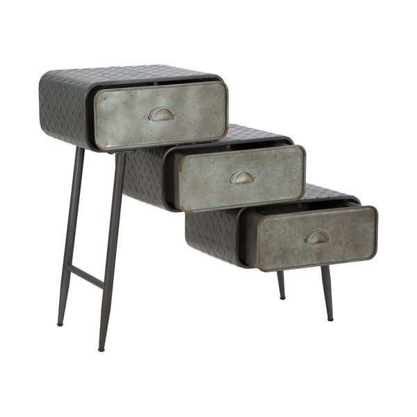 Skapis ar 3 atvilktnēm Mauro Ferretti Iron School-image-4
