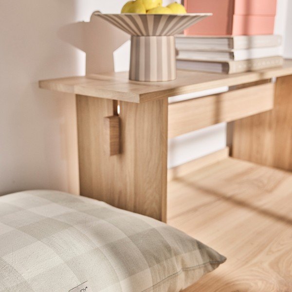 Bēša kokvilnas mājdzīvnieku gulta suņiem 74x60 cm Kyoto – OYOY Living Design-image-2
