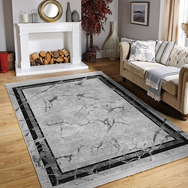 Pelēks paklājs 80x200 cm – Mila Home-image-4