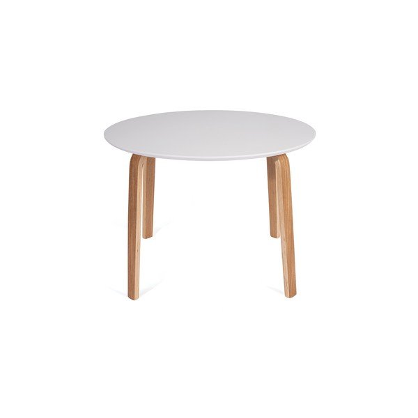 Apaļš ēdamgalds ar baltu virsmu ø 110 cm Lana – Bonami Essentials-image-1