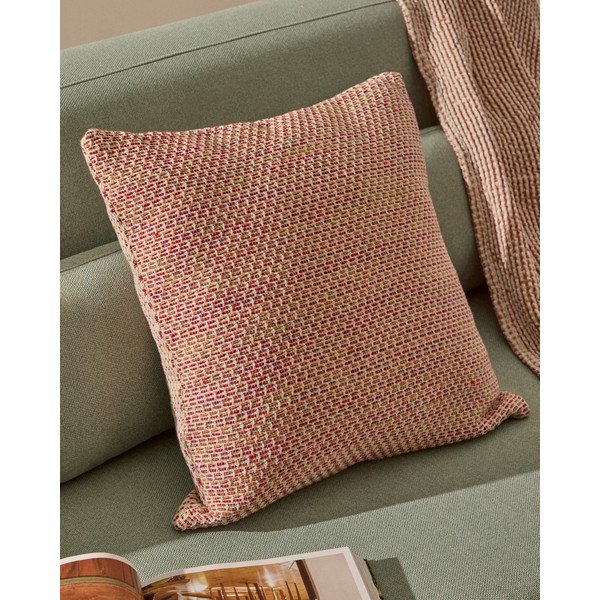 Kokvilnas spilvendrāna 50x50 cm Milianne – Kave Home-image-1