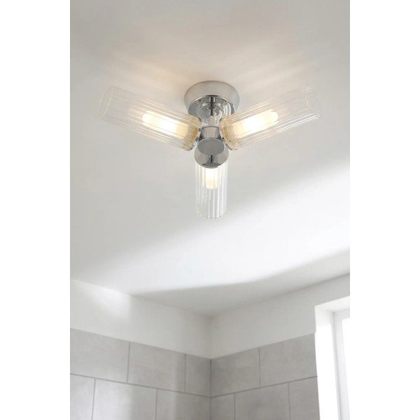 Sudraba krāsas griestu lampa Rimini – Markslöjd-image-1