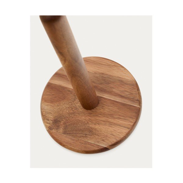 Dabīga toņa koka papīra dvieļu statīvs ø 15 cm Nukha – Kave Home-image-1