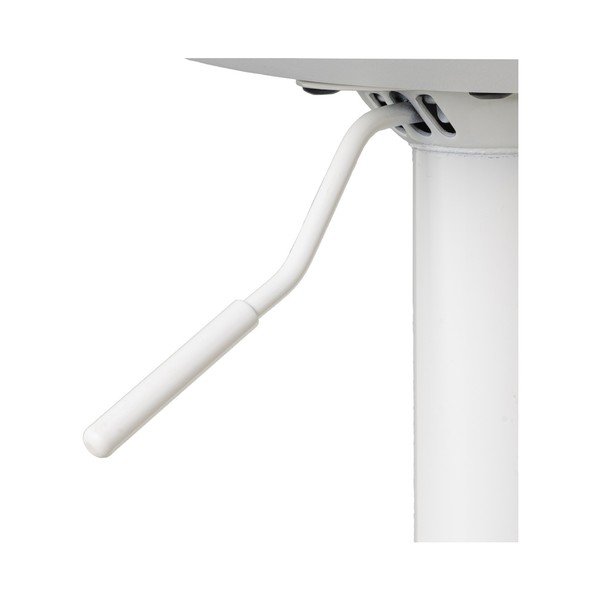 Balti mākslīgās ādas bāra krēsli ar regulējamu augstumu (2 gab.) (sēdekļa augstums 56,5 cm) – Casa Selección-image-2