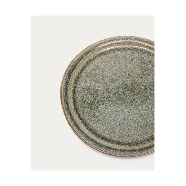 Pelēks deserta keramikas šķīvis ø 23 cm Coval – Kave Home-image-3