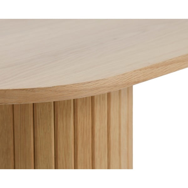 Dabīga toņa konsoles galds 40x130 cm Nola – Unique Furniture-image-2