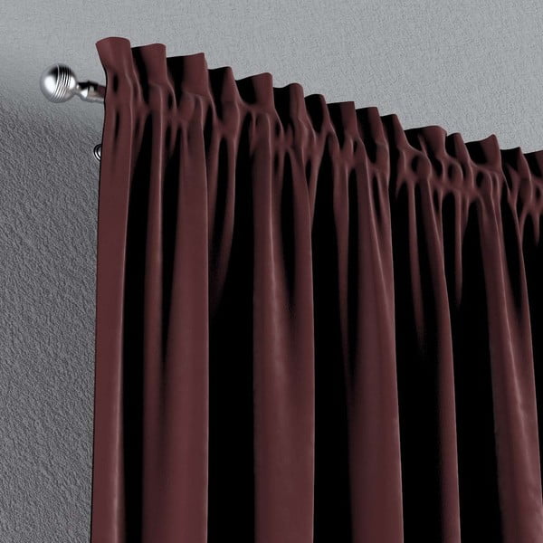 Sarkans aizkars 260x130 cm Posh Velvet – Yellow Tipi-image-3