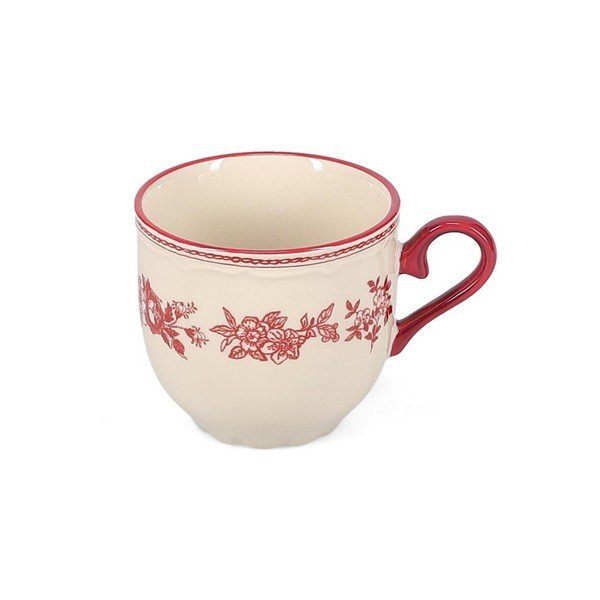 Bordo/ziloņkaula krāsas porcelāna tasīte 215 ml Cyril – S|P Collection-image-3