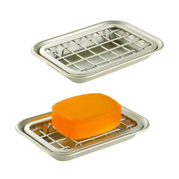 Ziepju trauks sudraba krāsā iDesign Gia, 14,5 x 10 cm-image-3