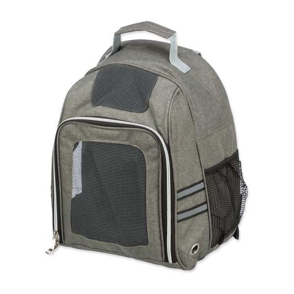 Pelēka mugursoma mājdzīvniekiem 26x38 cm Trixie Dan – Plaček Pet Products