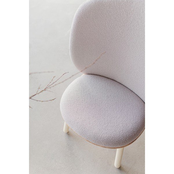 Bēšs vilnas krēsls EMKO Naïve-image-1