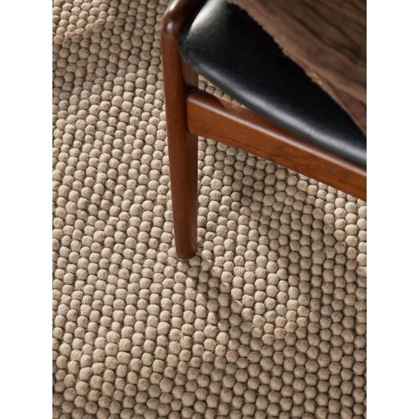 Dabīga toņa ar rokām darināts vilnas apaļš paklājs ø 200 cm Richmond Diana – Ted Baker-image-3