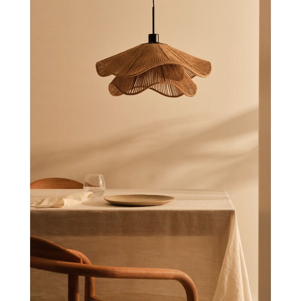 Dabīga toņa abažūrs ø 50 cm Pontos – Kave Home-image-1