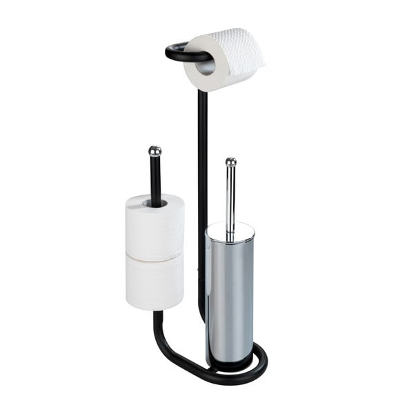 Nerūsējošā tērauda tualetes poda statīvs Wenko Universalo-image-1