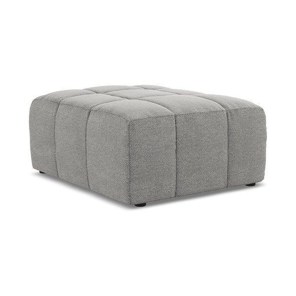 Pelēks kāju soliņš no buklē auduma Aloha – Makamii-image-3