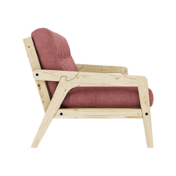 Rozā dīvāns 204 cm Grab Clear – Karup Design-image-4