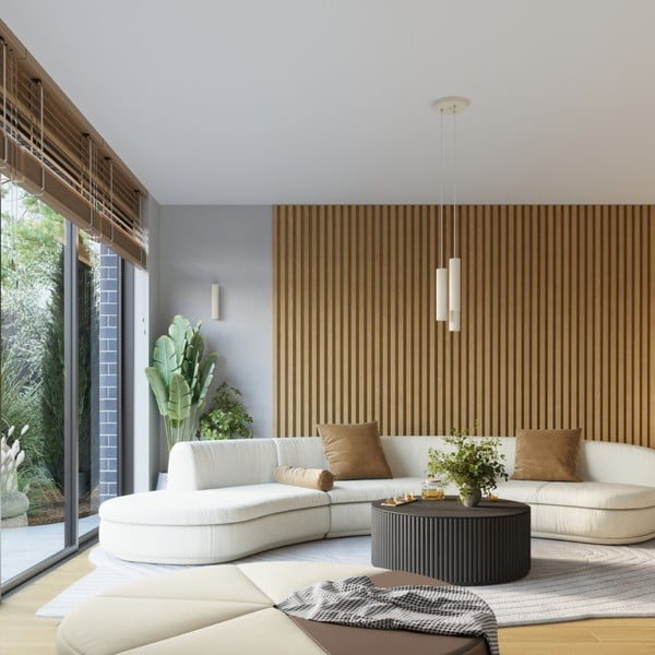 Krēmkrāsas piekaramā lampa ø 19,5 cm Gleam – Sollux-image-2