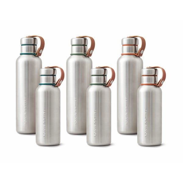Oranžs 2-sienu nerūsējošā tērauda termoss Black + Blum Insulated Vacuum Bottle, 500 ml-image-2